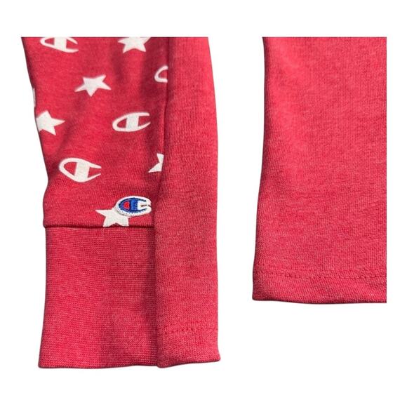 Champion XXL Womens red crew neck pullover sweater - Picture 4 of 5